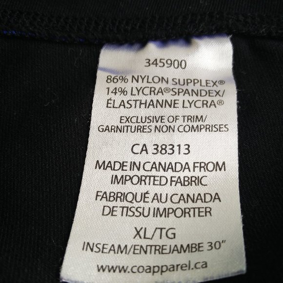 Tuff Athletics Pants Yoga Pants Pull On Black XL - Picture 8 of 9